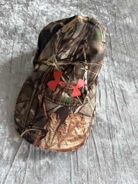 under armour camo realtree baseball cap